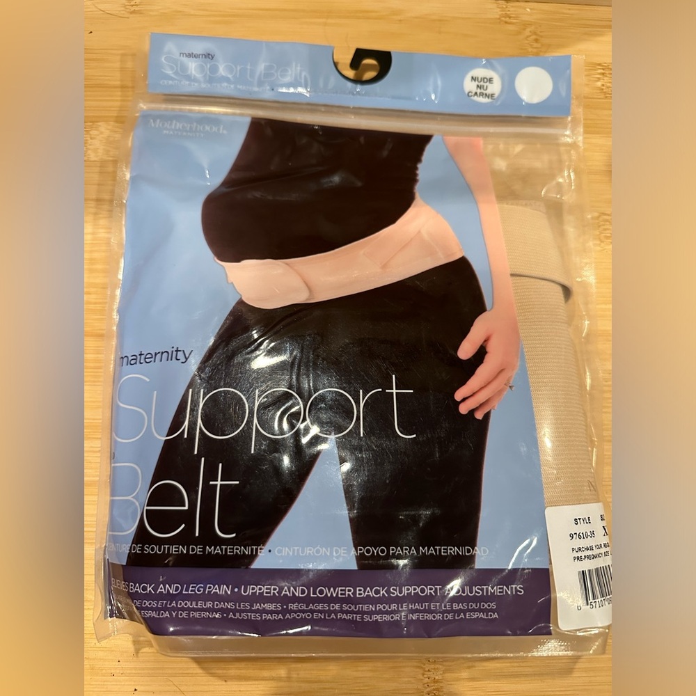 Motherhood Maternity Support Belt Extra Large Nude - Never Used